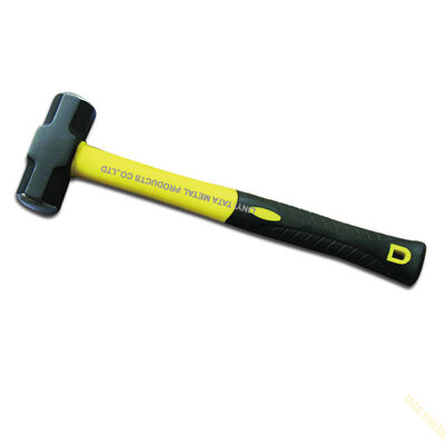 Sledge hammer with fiberglass handle