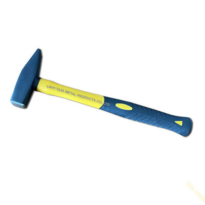 Machinist's hammer with fiberglass handle