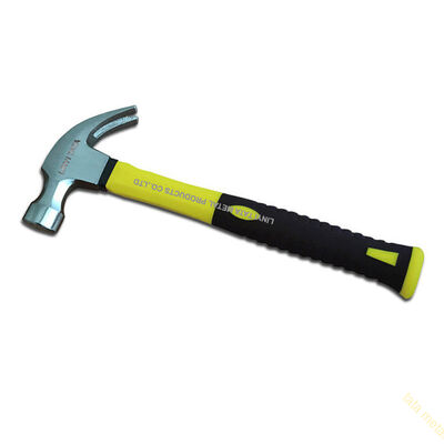 American type claw hammer with fiberglass handle