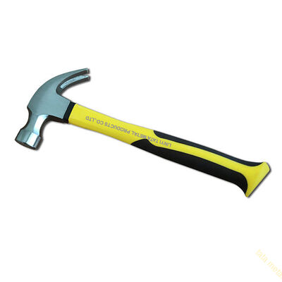 American type claw hammer with fiberglass handle