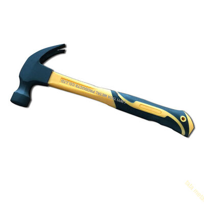 American type claw hammer with fiberglass handle