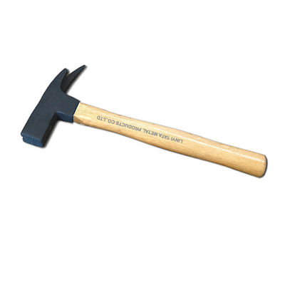 Roofing hammer with wooden handle