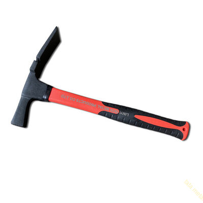 Mason's hammer rock pick hammer with flat tip masonry hammer