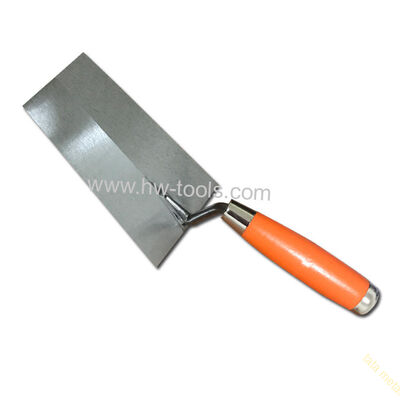 Carbon steel bricklaying trowel