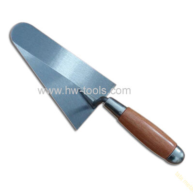 Carbon steel blade bricklaying trowel