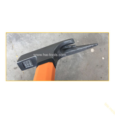 Roofing hammer with fiberglass handle
