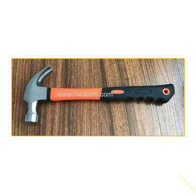 American type claw hammer with fiberglass handle