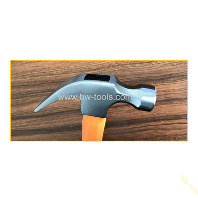 American type claw hammer with fiberglass handle