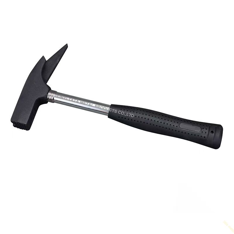 Roofing hammer with tubular steel handle