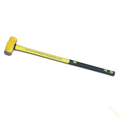 Sledge hammer with fiberglass handle