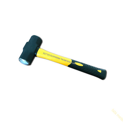 Sledge hammer with fiberglass handle