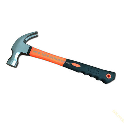 American type claw hammer with fiberglass handle