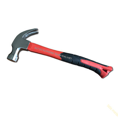 American type claw hammer with fiberglass handle
