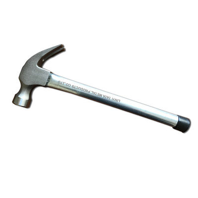 American type claw hammer with steel tube handle