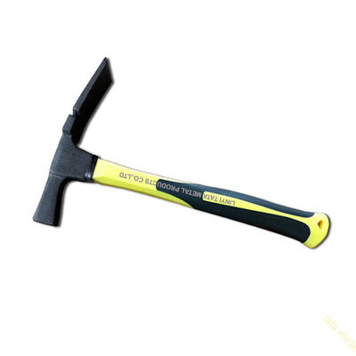 Mason's hammer masonry rock pick hammer with flat tip