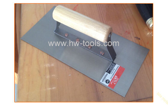 Rivet type Plastering trowel with wooden handle HW02108