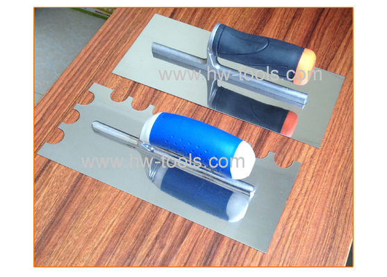 plastering trowel with stainless steel teech HW02238