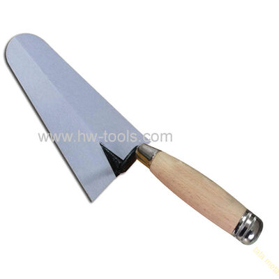 Carbon steel blade bricklaying trowel