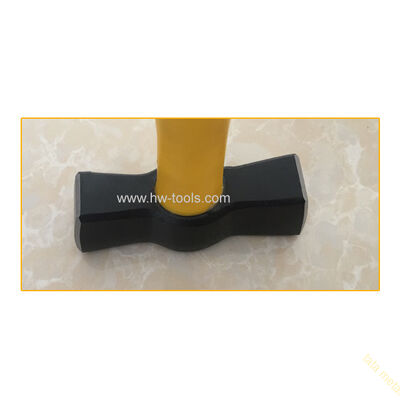 Spanish type stoning hammer with fiberglass handle
