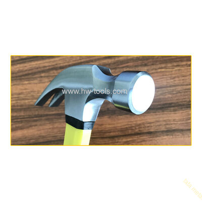 American type claw hammer with fiberglass handle