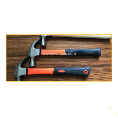 American type claw hammer with fiberglass handle