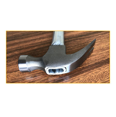 American type claw hammer with steel tube handle