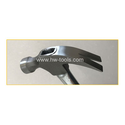 American type claw hammer with steel tube handle